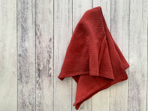Cotton Crinkle Cloth Napkins, Set of Four