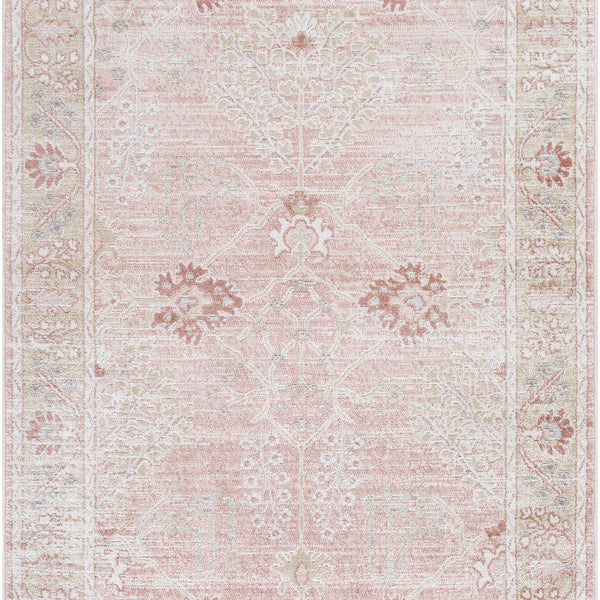Barnwell Pink Area Carpet - Promo