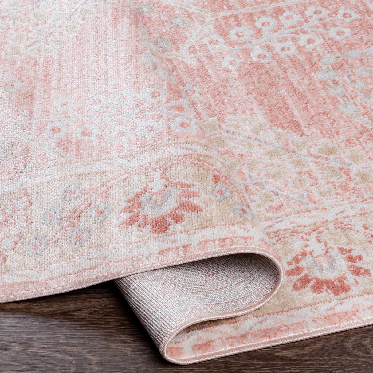 Barnwell Pink Area Carpet - Promo