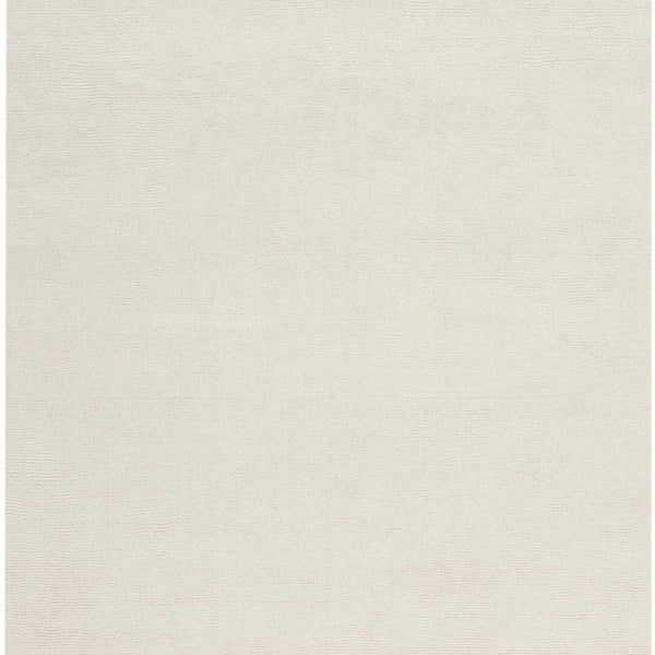 Brockton Solid Light Beige Wool Rug