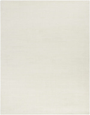 Brockton Solid Light Beige Wool Rug