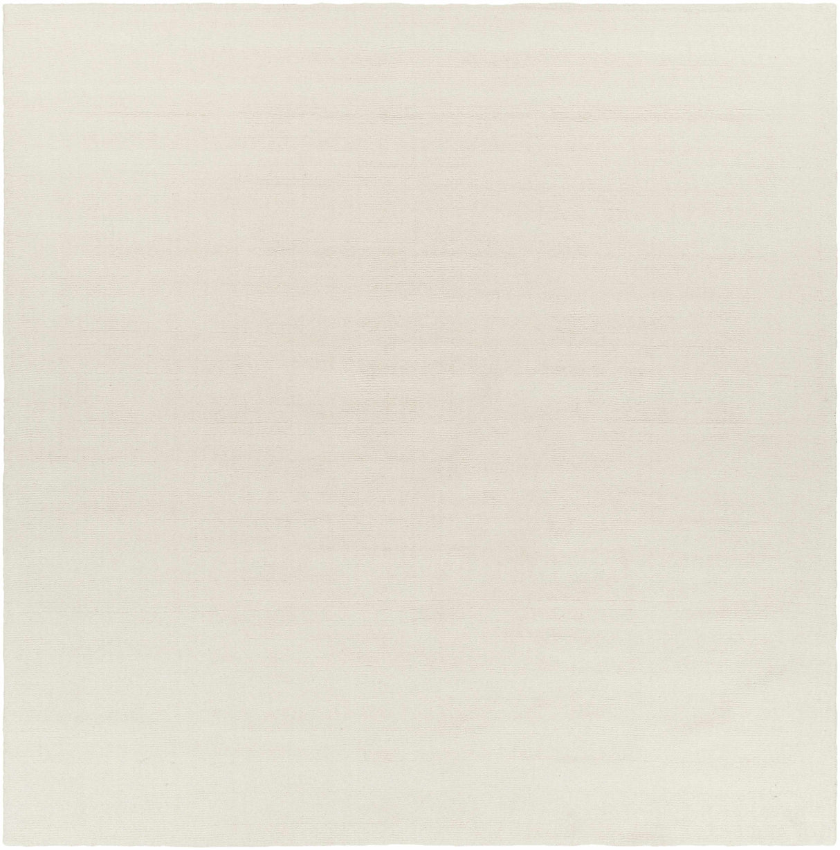 Brockton Solid Light Beige Wool Rug