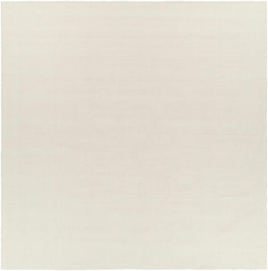 Brockton Solid Light Beige Wool Rug