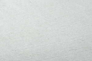 Brockton Solid Light Beige Wool Rug