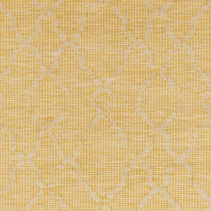 Brocton Yellow Flatweave Rug - Clearance