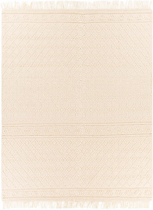 Brothers Beige Wool&Cotton Rug - Clearance