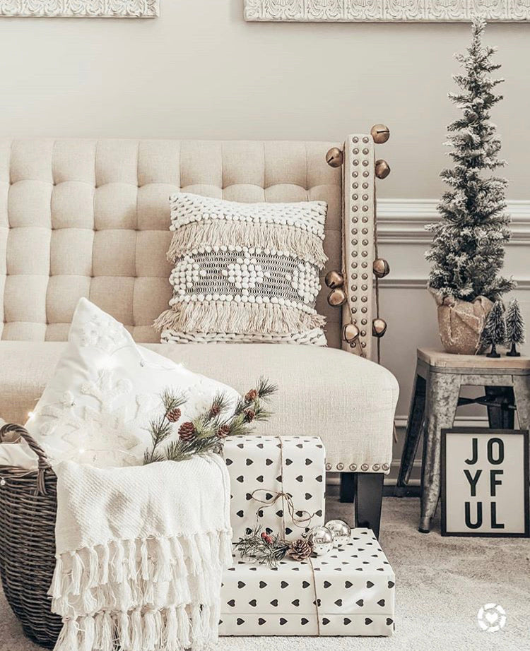Busa Designs Snowflake Pillow Cover - view 6