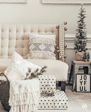 Busa Designs Snowflake Pillow Cover - view 6