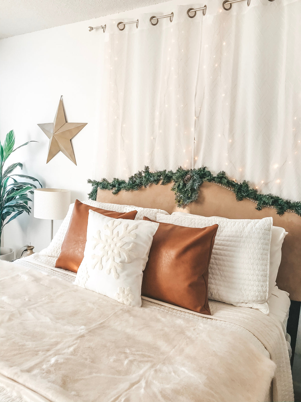 Busa Designs Snowflake Pillow Cover - view 7