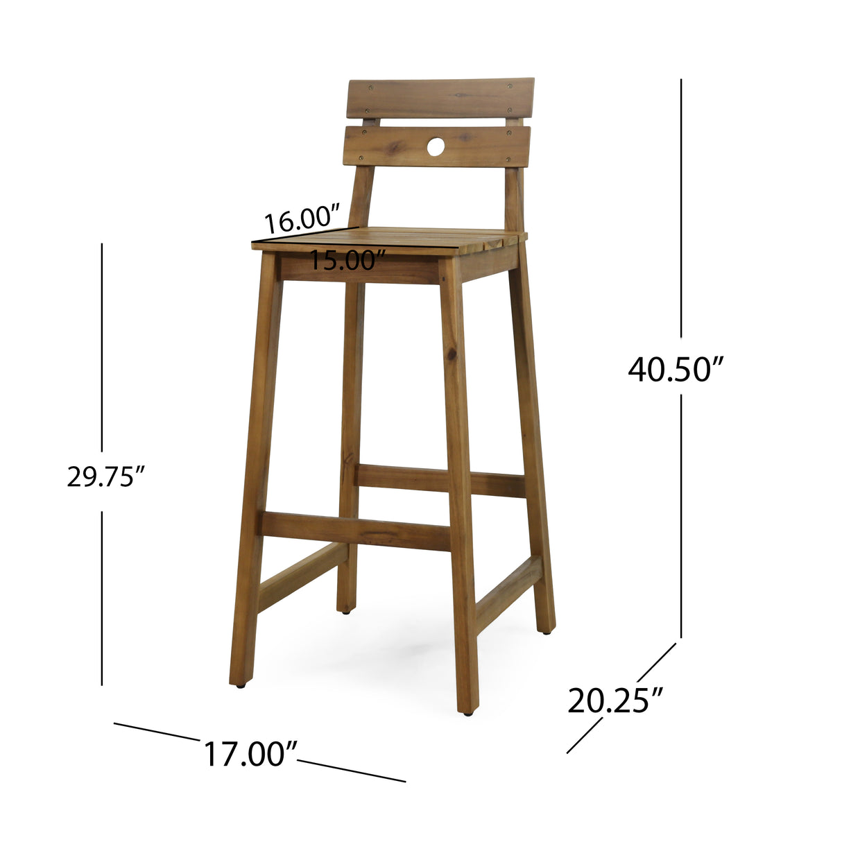 Ashlyn Barstool Set of 2
