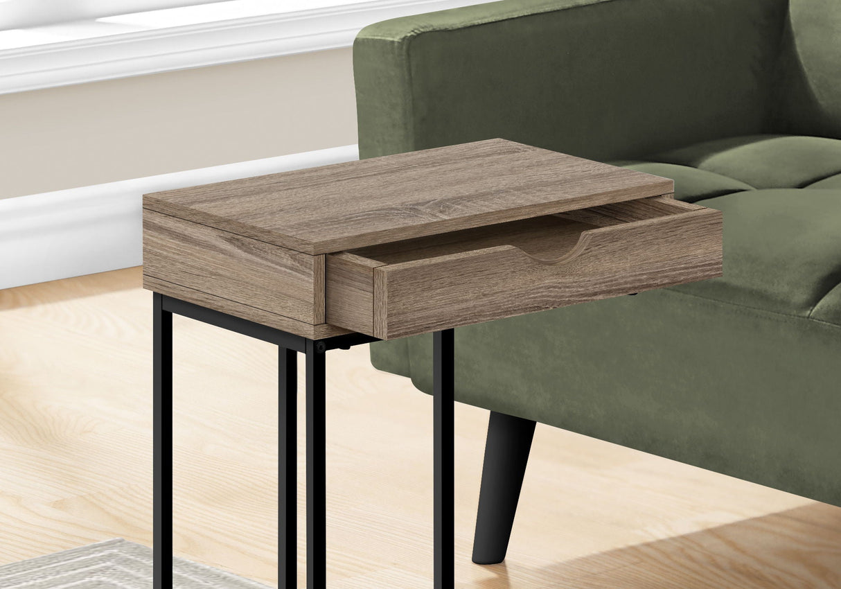 Accent Table, C - Shaped Contemporary & Modern Versatile Design - Best Buy Furniture