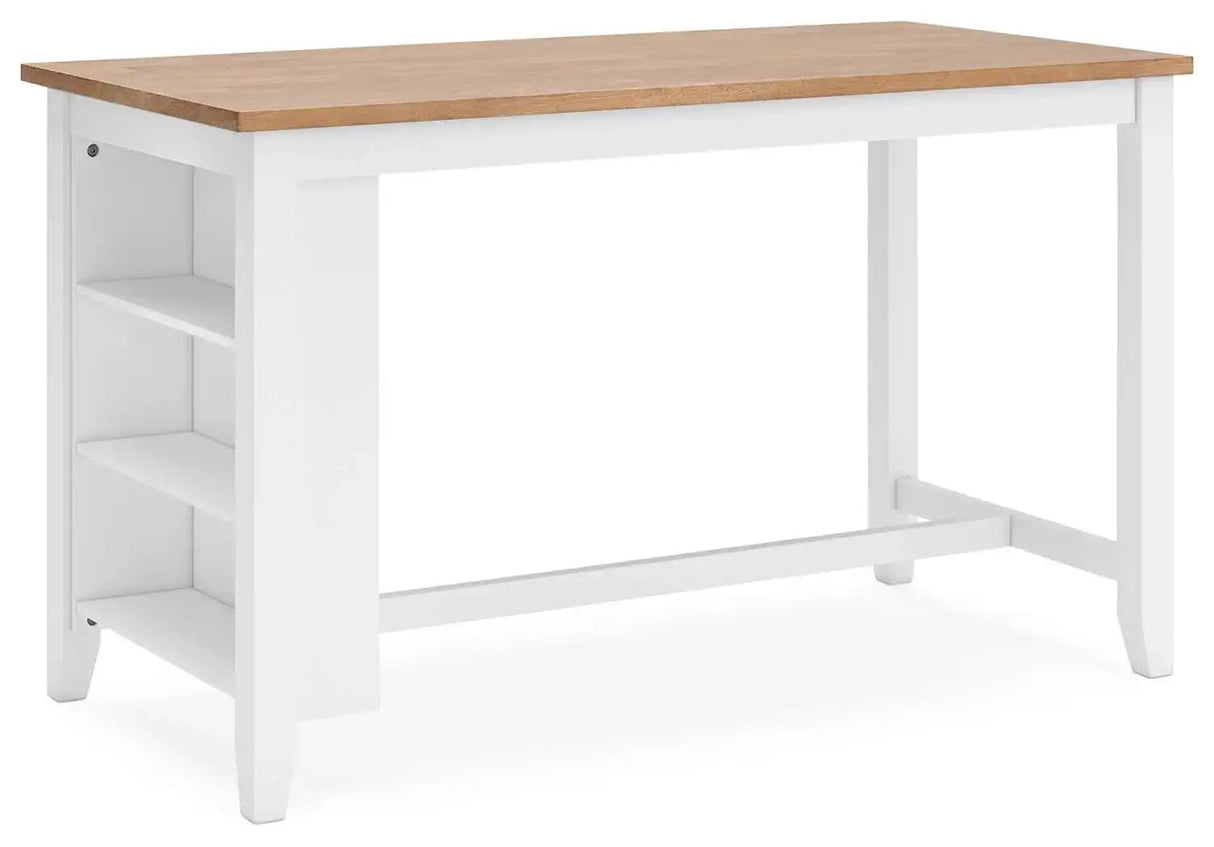 Gesthaven - Rectangular Dining Room Counter Table - Best Buy Furniture
