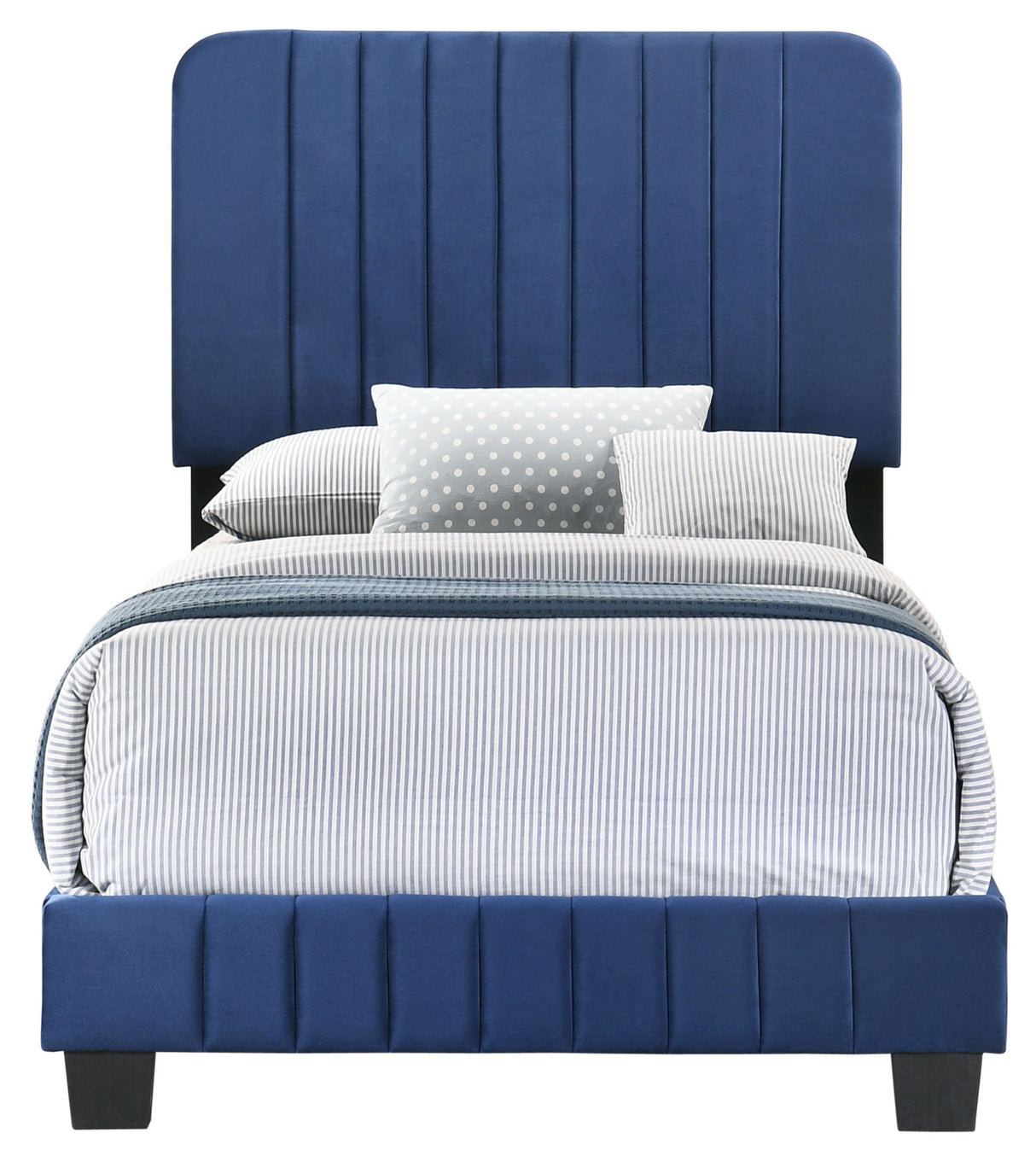 Channel Tufted Bed
