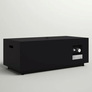 Modern Design Outdoor Fire Pit Table With Cover