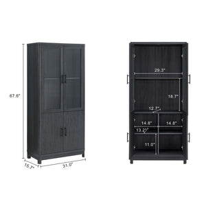 Jodie - Bookcase Cabinet