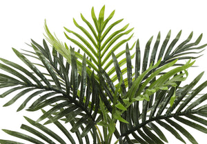 20" Tall, Artificial Plant, Palm, Indoor, Faux, Fake, Table, Greenery, Potted, Real Touch, Decorative - Green / Black - Best Buy Furniture