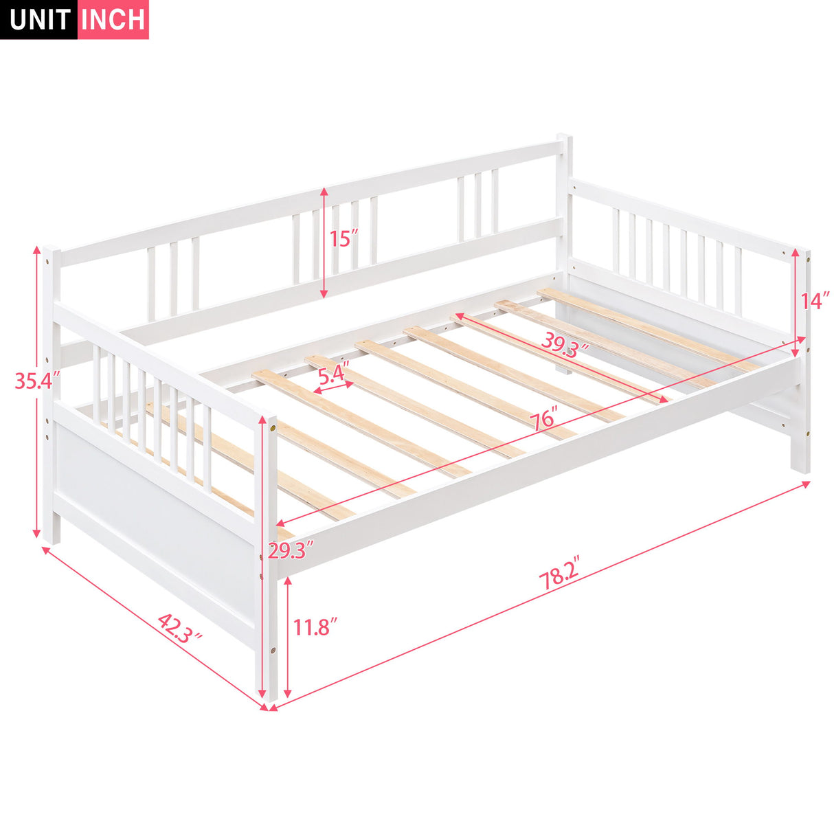 Multifunctional Modern Daybed