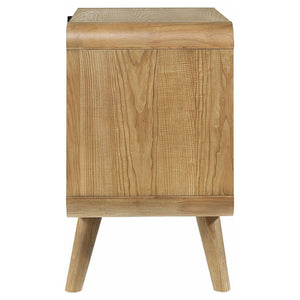 Winston - 2 Drawer Nightstand - Ash Brown