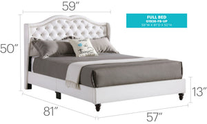 Upholstered Bed Transitional