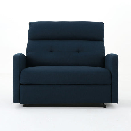 Alma - Contemporary Upholstered Loveseat Recliner - Best Buy Furniture