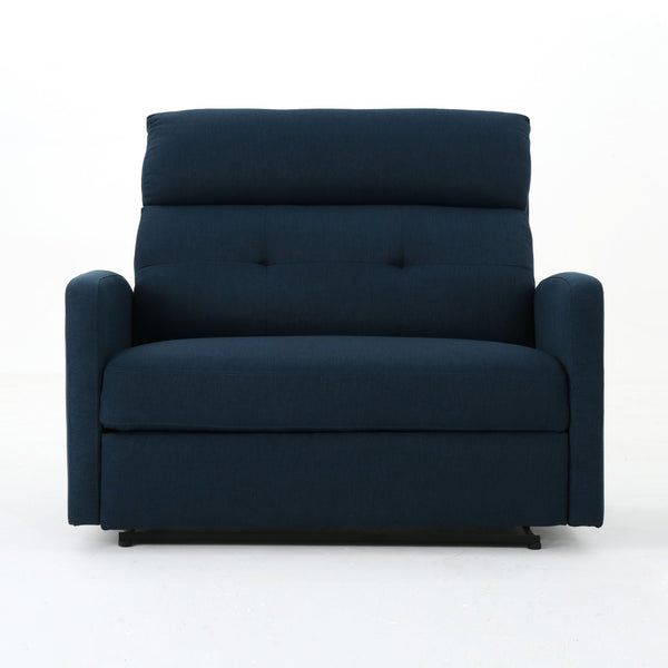 Alma - Contemporary Upholstered Loveseat Recliner - Best Buy Furniture