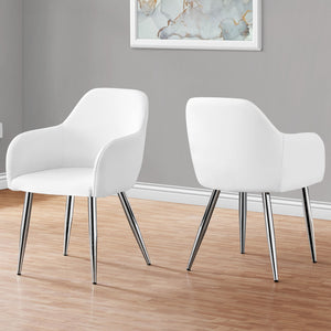 Dining Side Chair, Upholstered For Dining Room, Contemporary & Modern (Set of 2)
