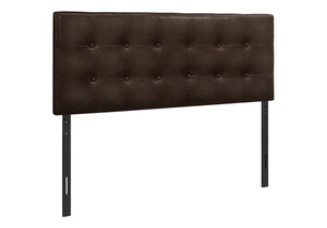 Full Size, Bed Headboard Only, Upholstered, Transitional - Brown - Best Buy Furniture