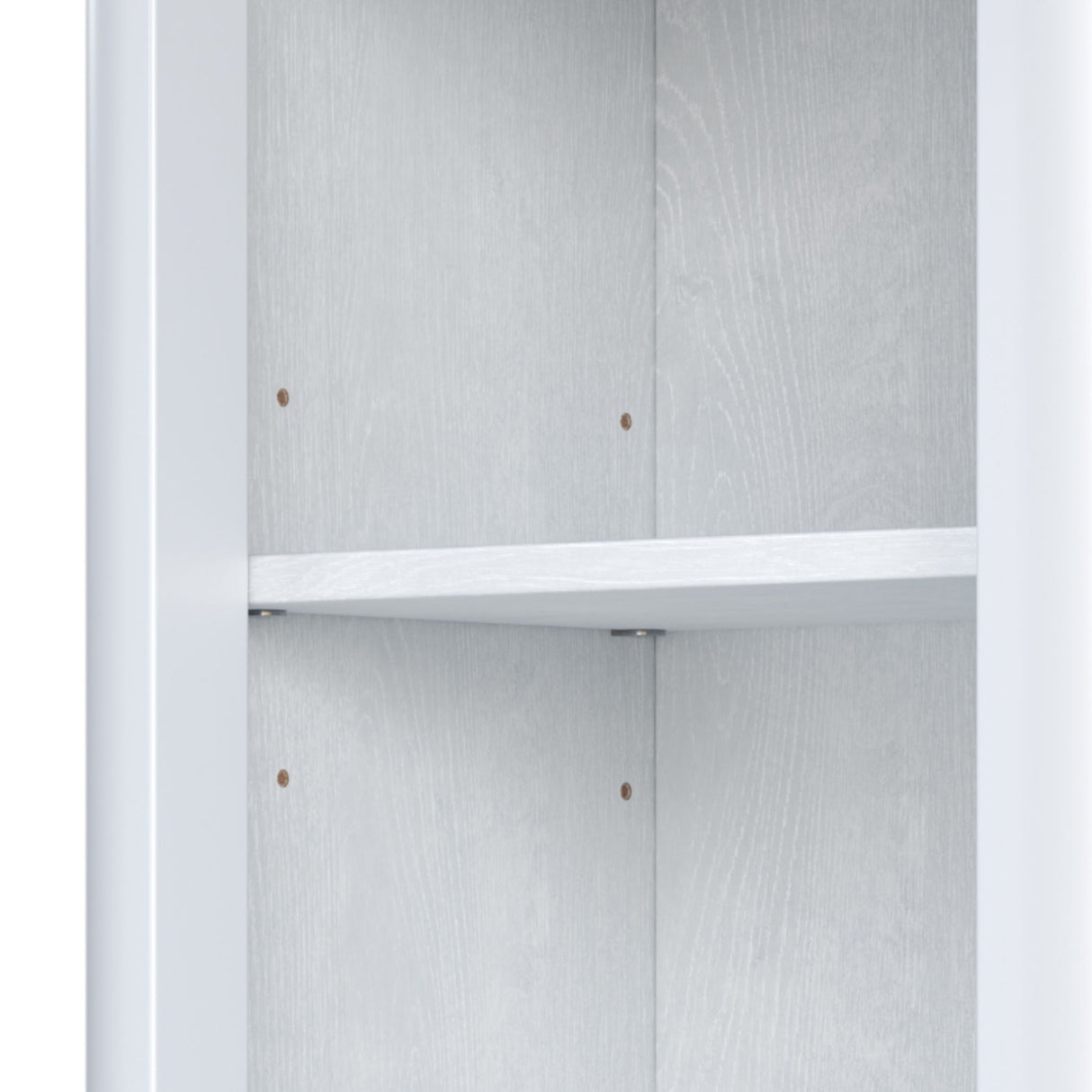 Tall Bathroom Storage Cabinet With Adjustable Shelves And 1 Drawer & Door