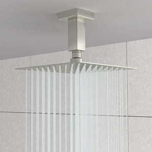 Ceiling Mounted Shower Arm With Flange Stainless Steel