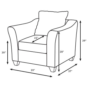 Alcazar - Sofa Set