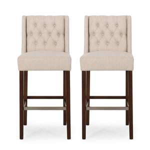 Modern Minimalist Metal Leg Bar Stool
