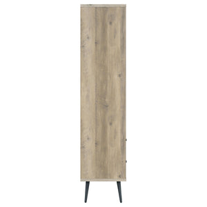 Minerva - 3 Shelf Bookcase With Drawers - Natural