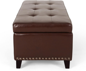 51 Inch Large Ottoman with Storage Bench
