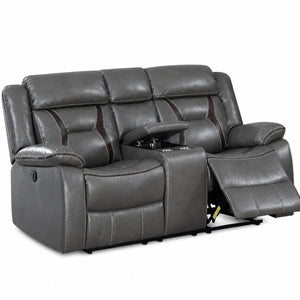 Living Room Set With Pillow Armrest And Tufted Backrest