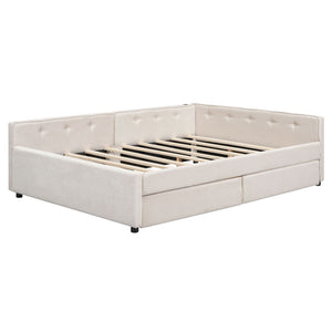Platform Bed With USB Ports