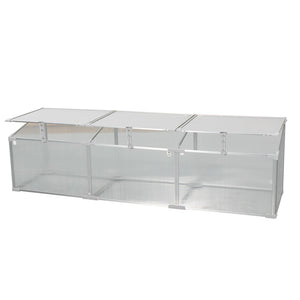 Polycarbonate Greenhouse For Outdoors In Winter - Silver