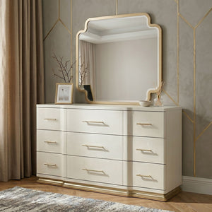 Lexington - 9 Drawer Dresser - Beige