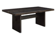 Jaramillo - Rustic Dining Table - Espresso / Gold - Best Buy Furniture