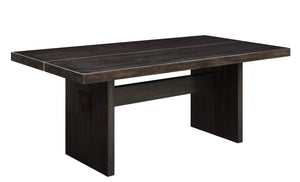 Jaramillo - Rustic Dining Table - Espresso / Gold - Best Buy Furniture