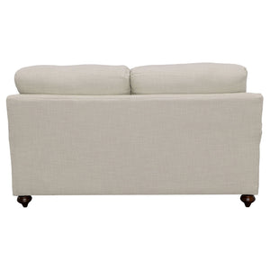 Anderson - 2 Piece Cushion Back Living Room Set - Gray