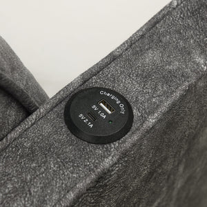 Daybed With Pop Up Trundle And USB Charging Armrest