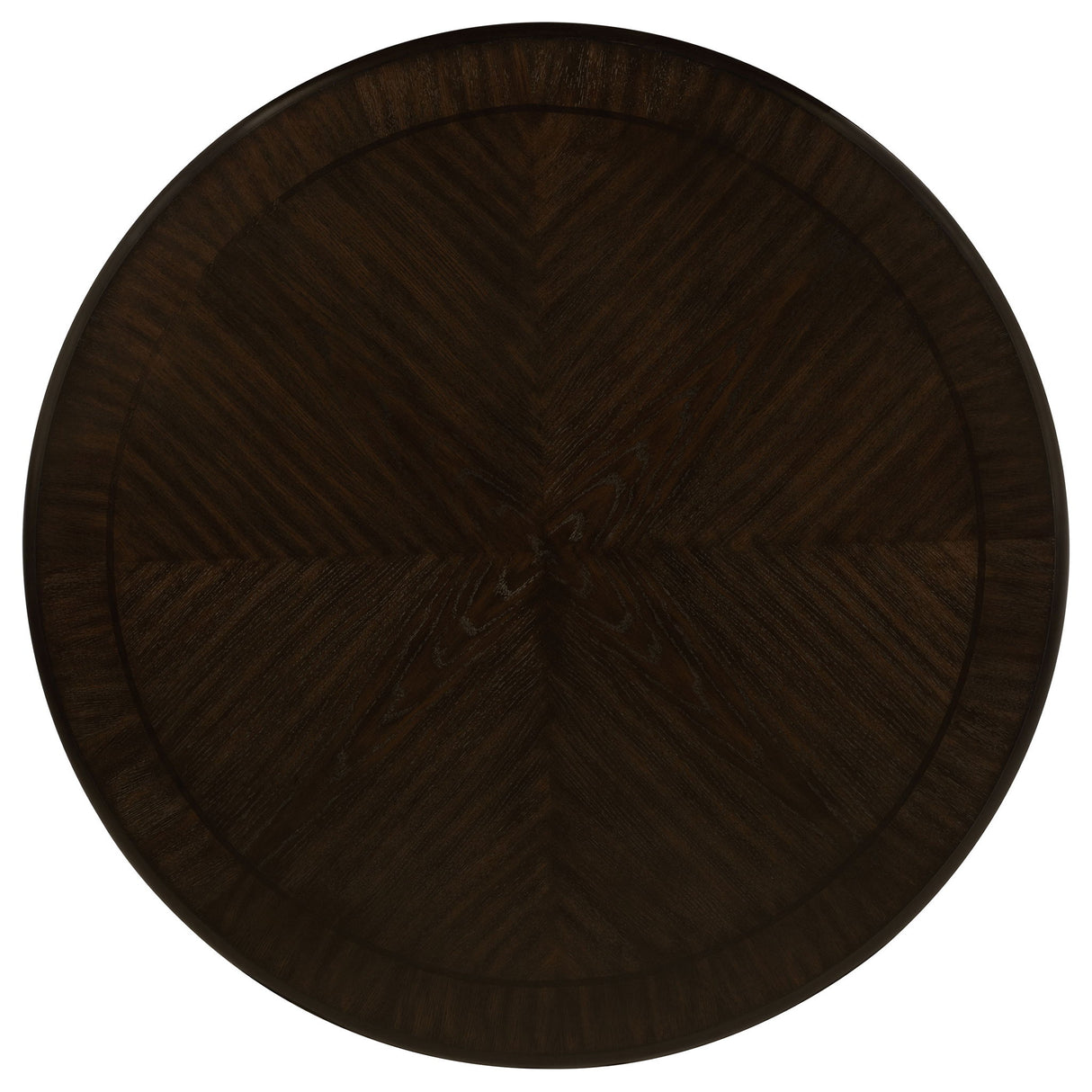 Fulton - 5 Piece Dining Table Set With Upholstered Chairs - Dark Brown