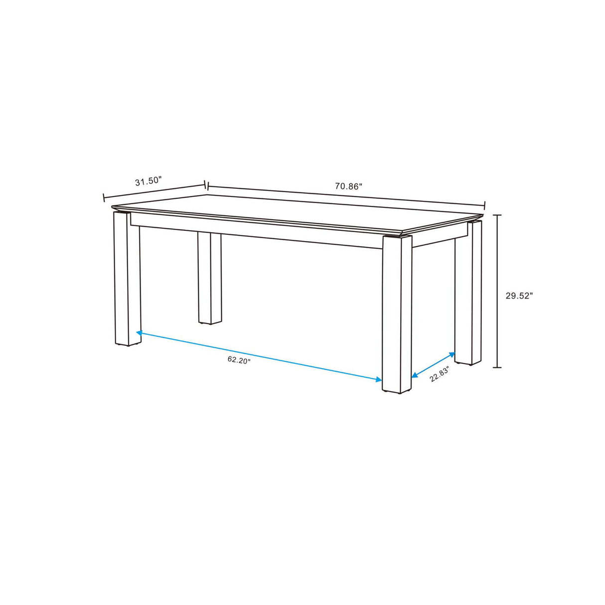 Rockaway Dining Table