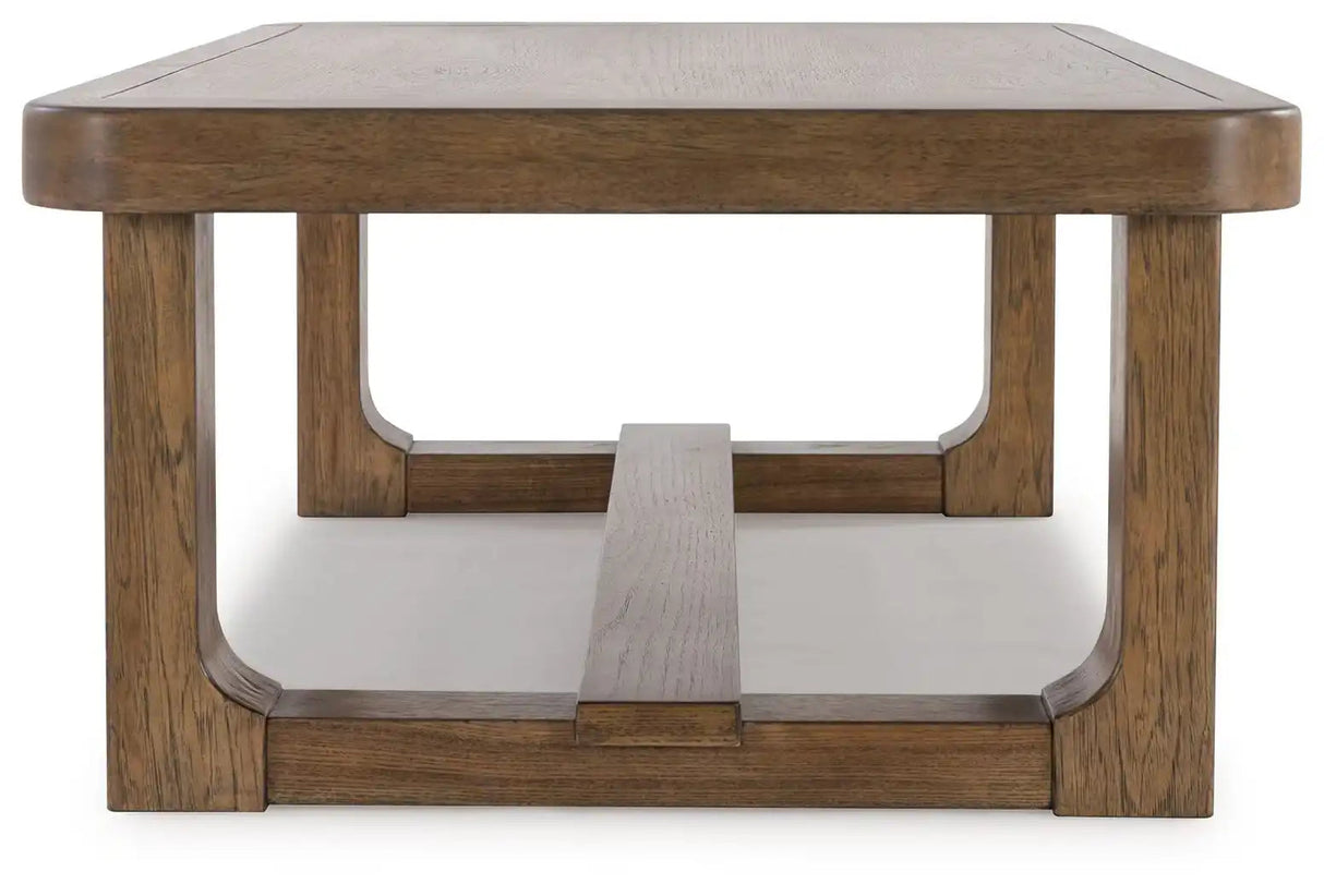 Cabalynn - Rectangular Cocktail Table - Light Brown - Best Buy Furniture