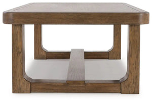 Cabalynn - Rectangular Cocktail Table - Light Brown - Best Buy Furniture