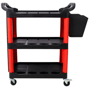 3 Tier Rolling Auto Detail Cart with Wheels