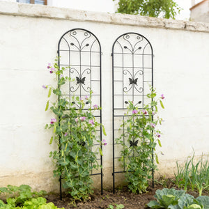 Garden Metal Trellis Rustproof Trellis For Climbing Plants Outdoor Flower Support