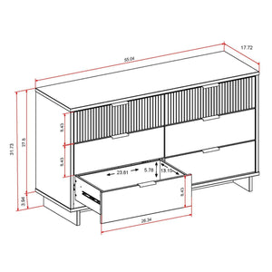 Granville - Dresse With 6 Drawers