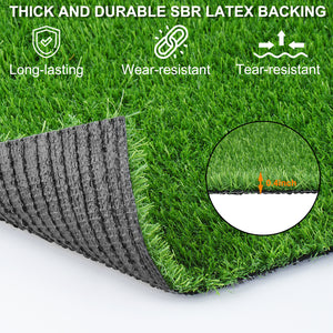5FT x 10FT Outdoor Artificial Grass Runner Rug