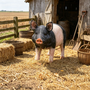 Garden Pig Statues Outdoor Decor